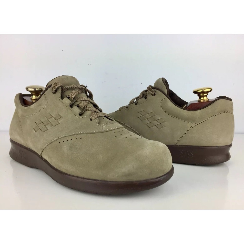 SAS SUEDE LEATHER LACES ORTHO TRIPAD COMFORT FREE TIME WALKING‎ SIZE 7 M